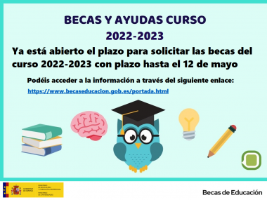 CARTELL BECAS CURSO 2022-2023
