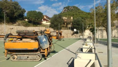 coberta del poliesportiu