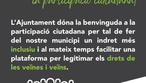 PARTICIPACIÓ CIUTADANA
