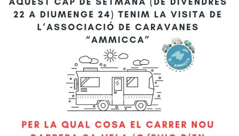 CARTELL ASSOCIACIÓ DE CARAVANES