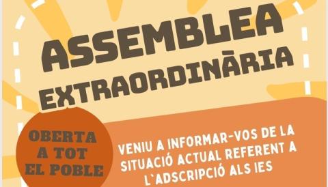 ASSEMBLEA EXTRAORDINÀRIA
