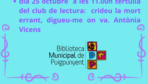 Cartell dia de les biblioteques